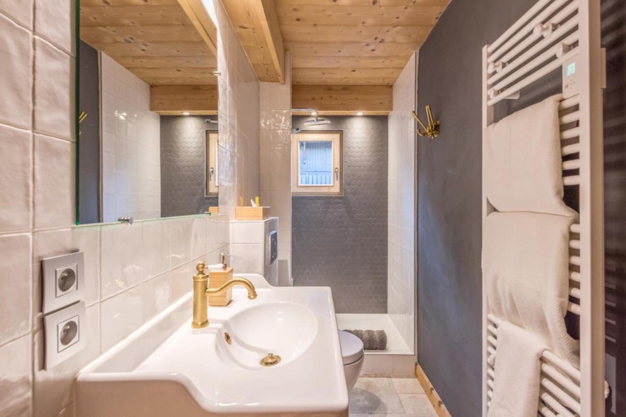 Appartement Architect flat with balcony&parking at the heart of Megève - Welkeys Extérieur photo
