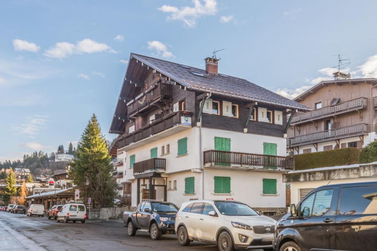 Appartement Architect flat with balcony&parking at the heart of Megève - Welkeys Extérieur photo
